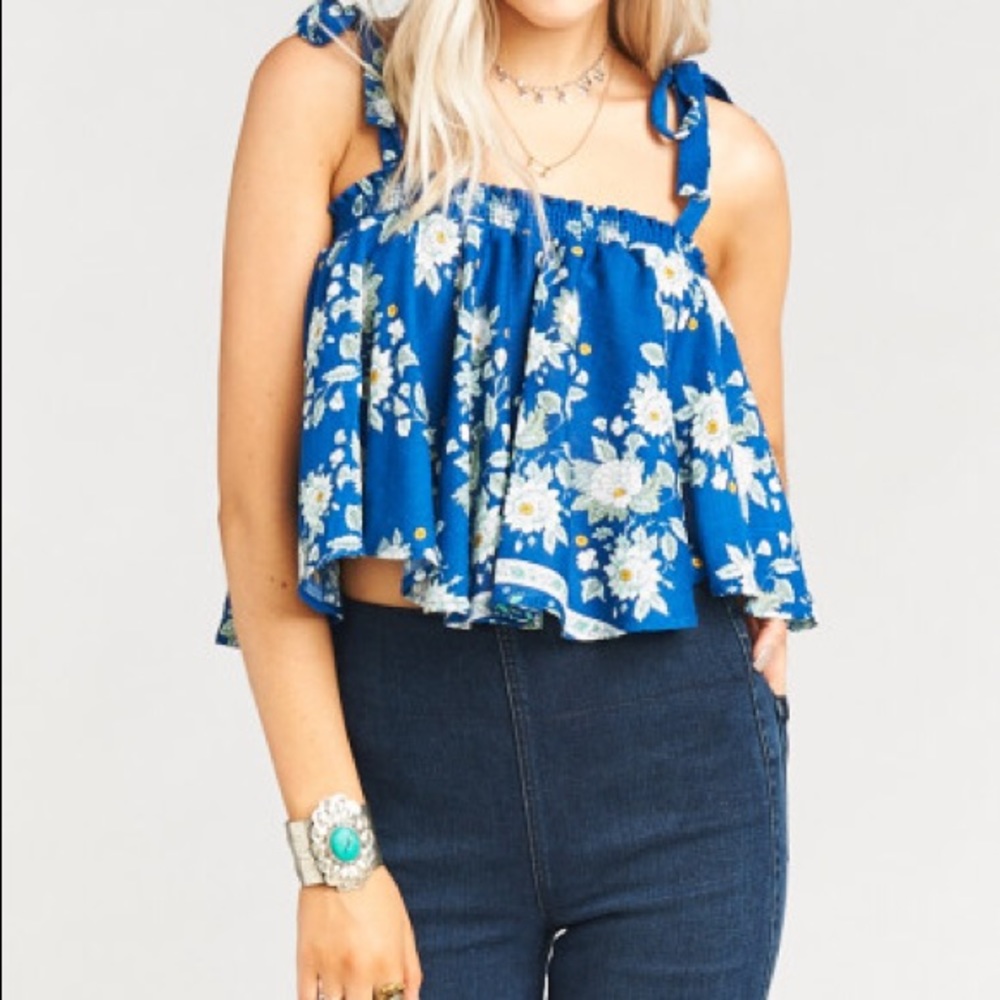 Show Me Your MuMu Nini Tie Top
